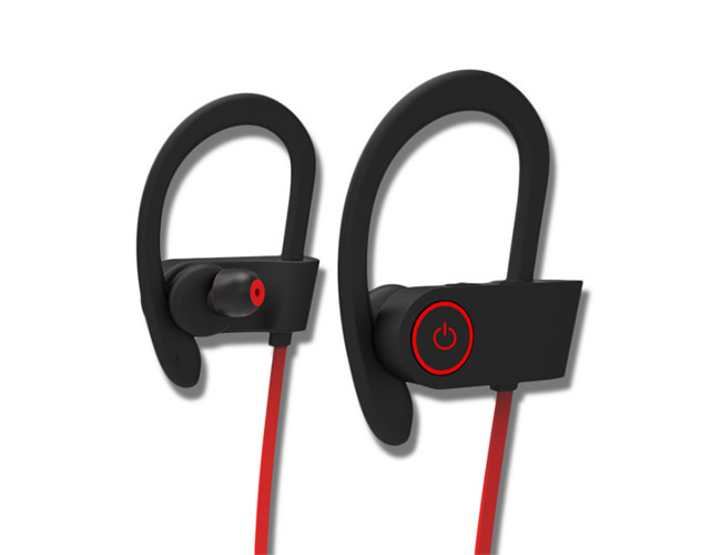 MIC QY7 Sports Bluetooth Headphones , 120mAh Wireless Sports Earphones In Ear
