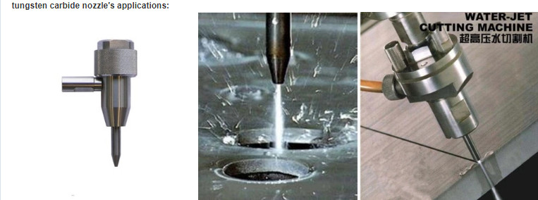 Abrasive Powder Solid Tungsten Carbide Wear Parts Waterjet Mixing Tube