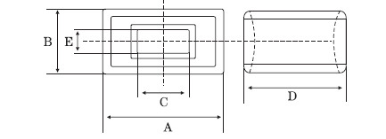 Transformers Soft Ferrite Iron Powder Toroid Core V18003F