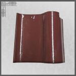 Waterproof Natural Clay Glazed Spanish Roof Tile Home Remodeling Improvement