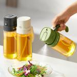 2024 New Arrive 2 In 1 Olive Oil Dispenser Bottle 550ml Large Capacity