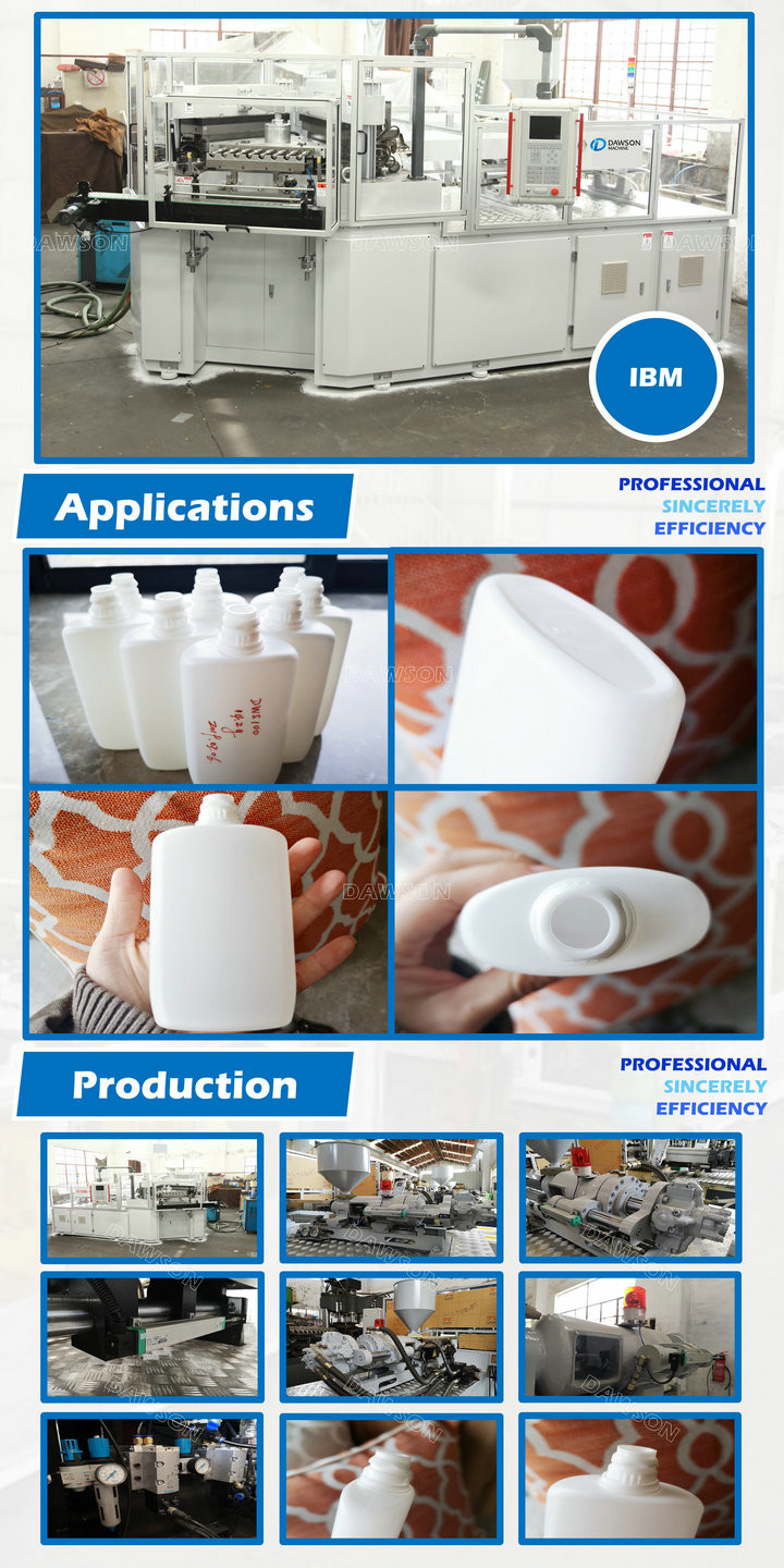 5ml 50ml 150ml Plastic Bottle Blowing Machine IBM Blow Moulding Machine
