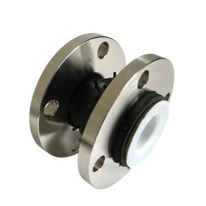 China DN50 Ss304 pn16 Flange Chemical Industry Flexible PTFE Lining Rubber Expansion Joint wholesale