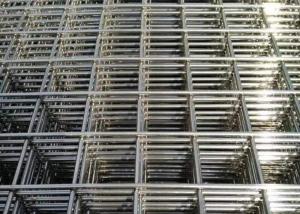 China 1 Inch 6ft Square Hole Galvanised Weld Mesh Panels wholesale