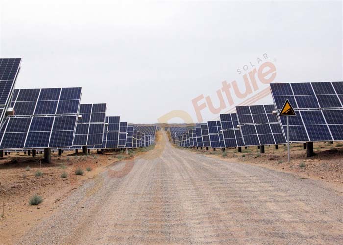 Slew Drive Backtracking Single Axis Tracking System 0.5kWh