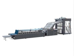 China 1300D Semi Auto Flute Laminator Machine / Cardboard Laminator wholesale