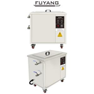 China Industrial Ultrasonic Cleaning Equipment 96L 3000W Cold Water Cleaning wholesale