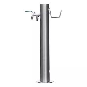 China Outdoor Faucet Garden Water Taps Stainless Steel Standpipe Watering Post 86cm 34 inches Height wholesale