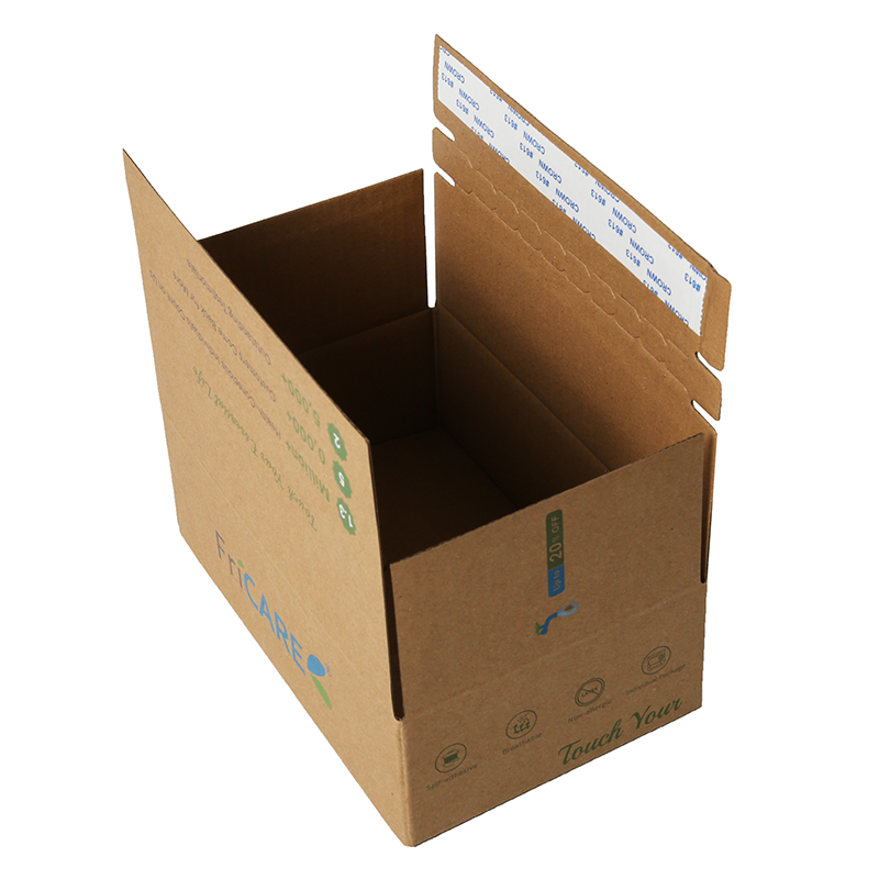 Craft Zipper Corrugated Packaging Box For Baccarat Perfume Custom Size Accepted