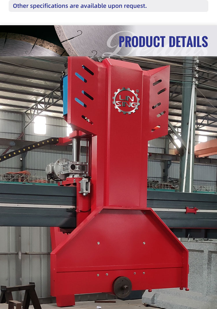 Bridge Granite Cutting Machine For Stone Thick Plate Block Cutting Mable Cutter Saw