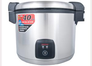 Commercial 13L Electronic Rice Cooker / Warmer Non - stick Inner Pot Extra Large Capacity of 40 People Servings