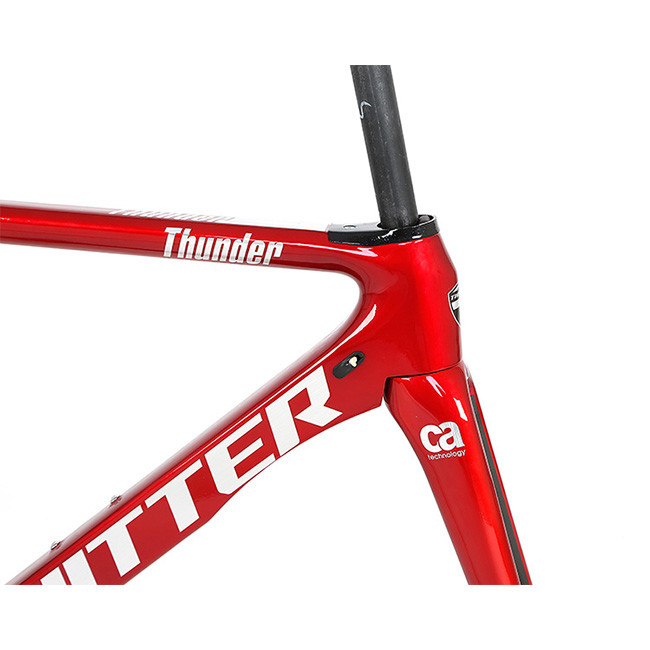 Gloss T800 Carbon Road Bike Frame EPS UV Laser Colorful Decals With RIM Brake