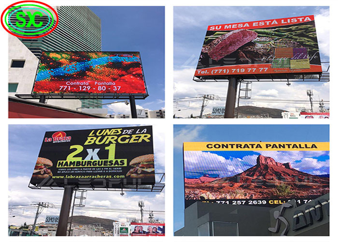 P8 Outdoor Fixed Use Standard Waterproof Cabinet Large LED Billboards