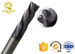 High Performance Rounded Edge End Mill Bull Nose Milling Cutter AlTiN Coating