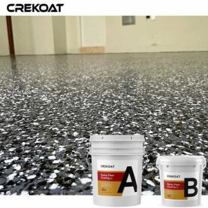 China Residential Epoxy Flake Floor Coating Customizable For Hospital wholesale
