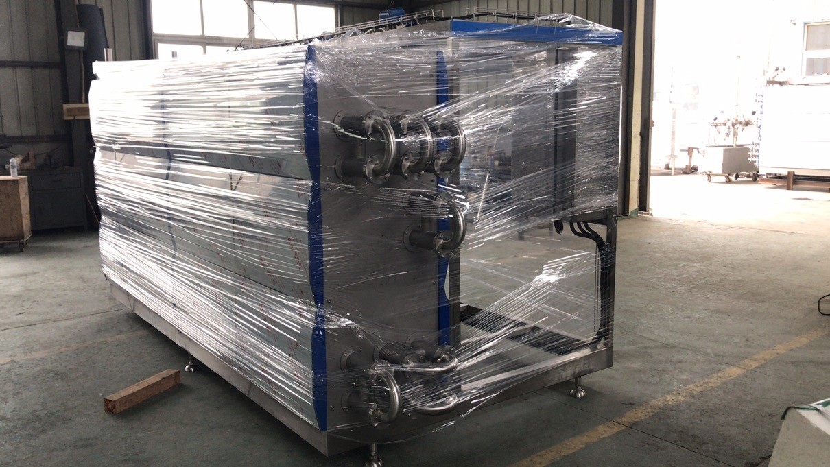 UHT Tubular Sterilizer For Dairy Juice Milk Fruit Beverage Yogurt