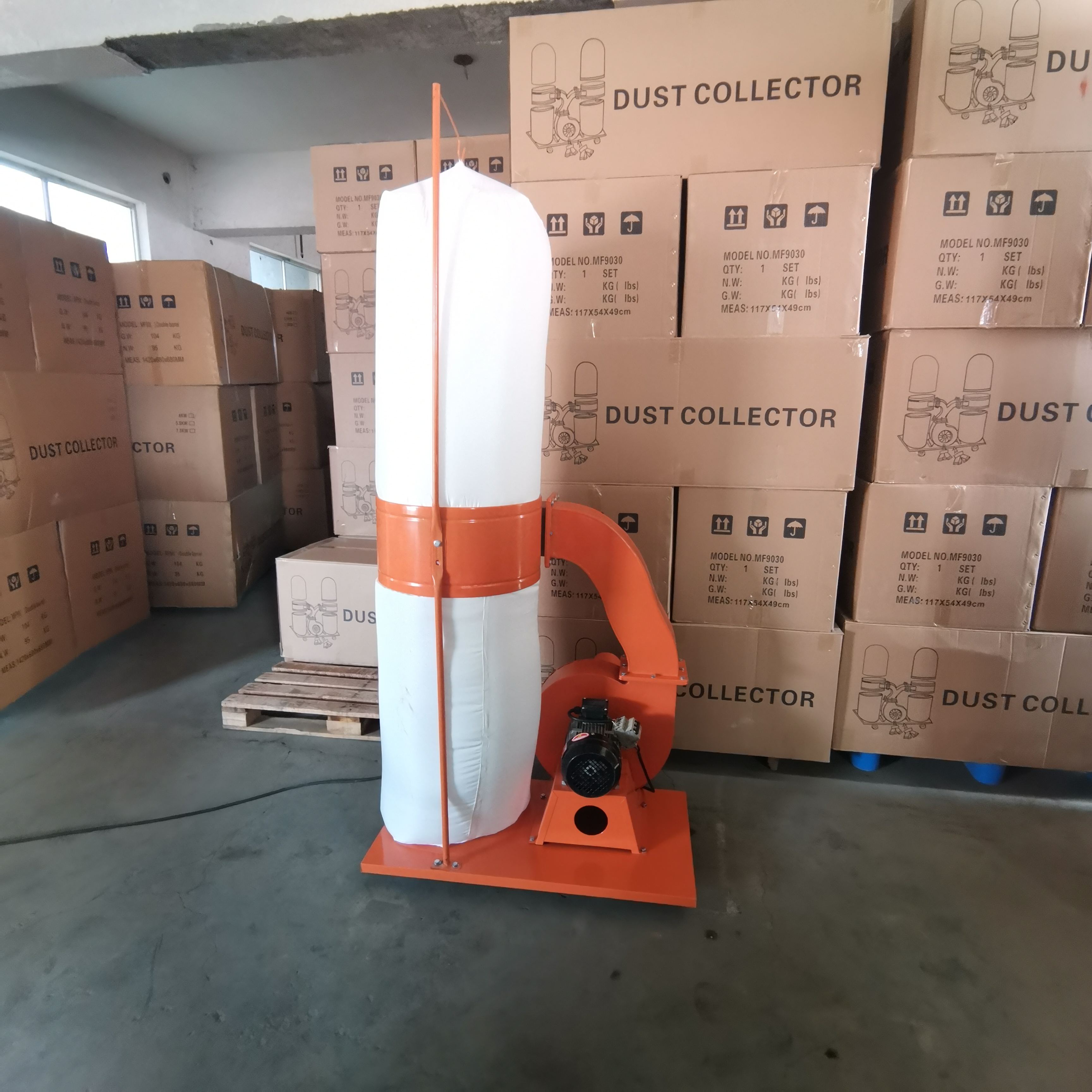 Materials Vacuum Single Bucket Vacuum Cleaner for Restaurant Woodworking Industry