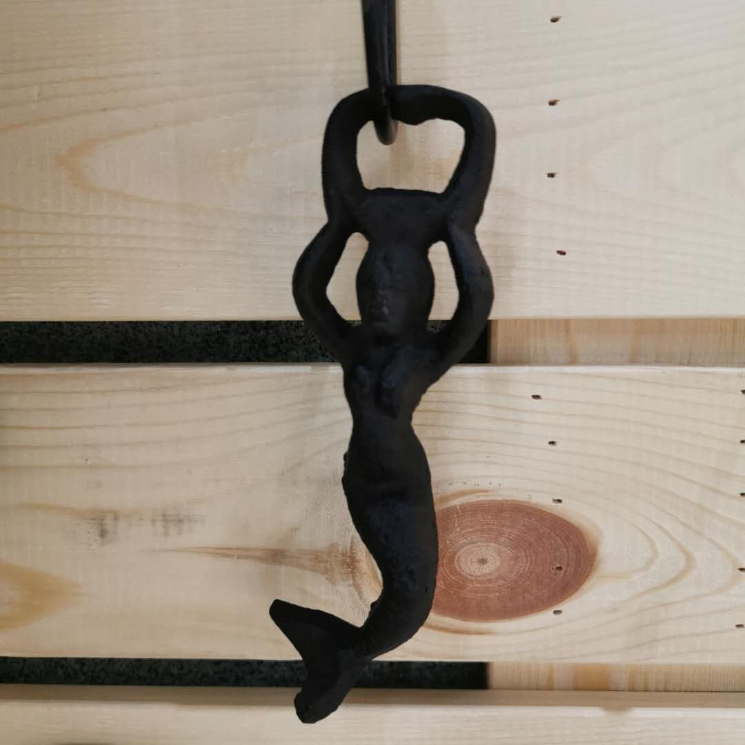 Customized Mermaid Cast Iron Wine Bottle Opener For Bar