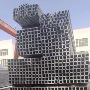 Custom Length Cold Rolled Galvanized Square Pipe for Rectangle Construction