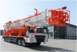 China Nominal Workover Depth 3200m Truck Mounted Drilling Rig wholesale