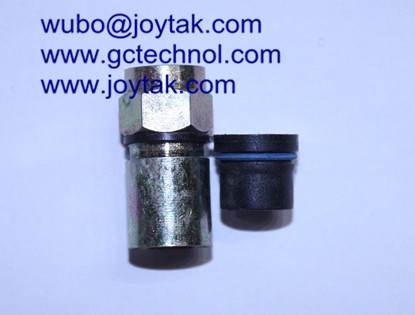 F Compression Connector F male connector for CATV Splitter connector for Coaxial Cable RG6