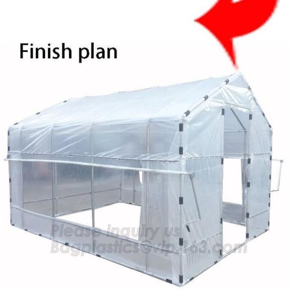 4 Shelves Biodegradable Garden Bags Reinforced Cover Green Houses Agriculture Farm
