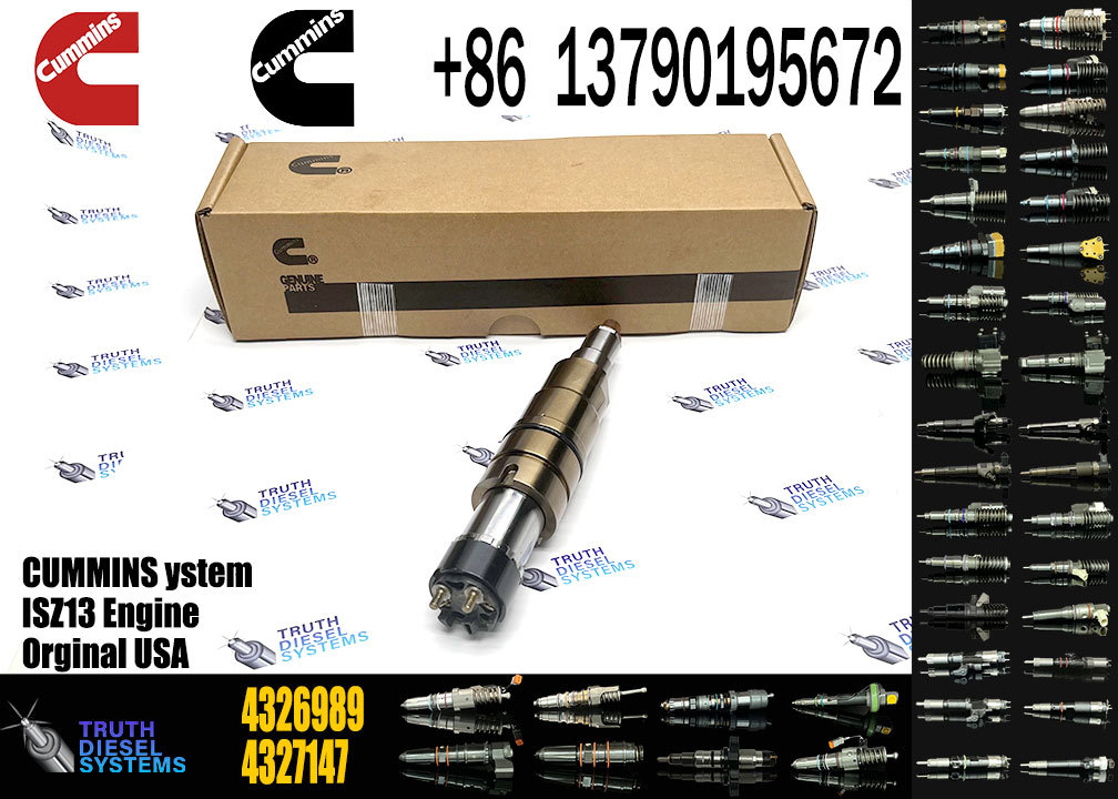 Factory High-quality Truck Engine Assembly Parts Fuel Injector 4326989 2872284 4397488 2872056 2894920 2872405 for ISZ Engine