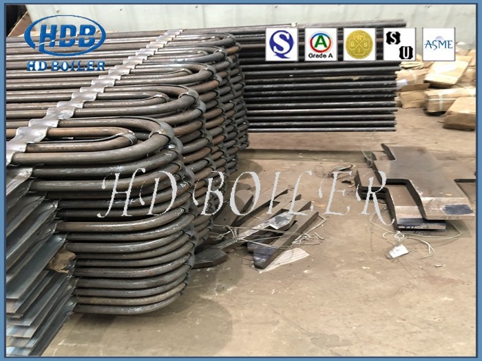 ISO Certification Energy Saving Boiler Fin Tube Compact Structure Anti - Corrosion