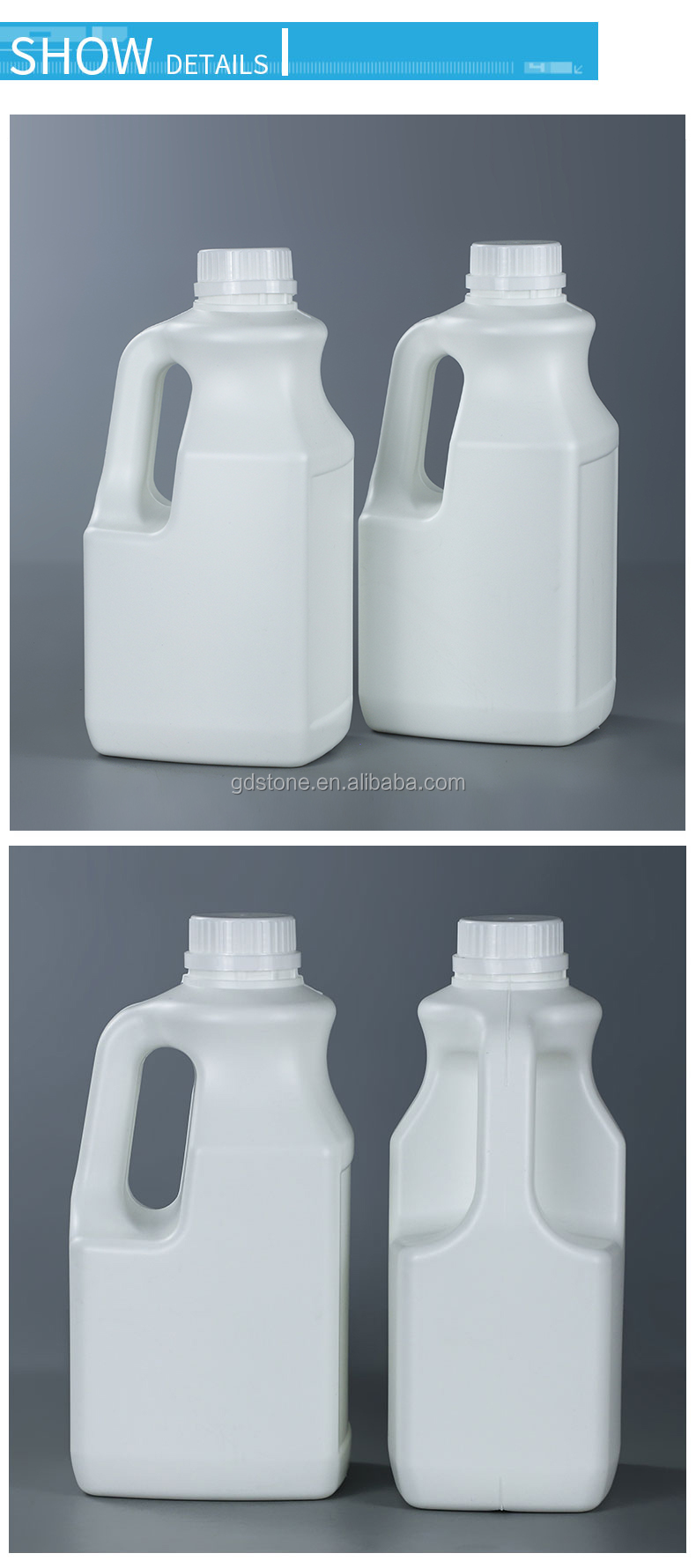 Milk HDPE Plastic Bottle With Screw Lid Leakproof 118g