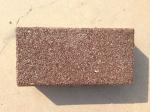 Less Than 6% Water Absorption Rate Brown Porous Permeable Brick Gravel Paving