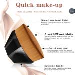 Kabuki Rhombic Portable Makeup Brush Single Flat BB Cream