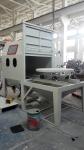 Cart Turntable Type Industrial Sand Blasting Machine 0.75kW Motor Power
