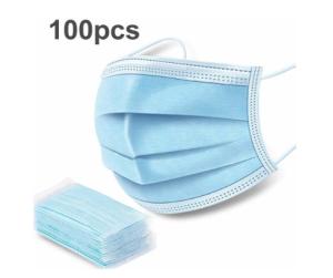 China Adult Disposable Face Mask Blue And White Flexible Adjustable Earrings wholesale