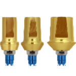 Biomet 3i Certain® Titanium Angled Abutment Compatible NP 3.4mm/ RP 4.1mm/ WP 5.0mm -- 15°/25° Degree