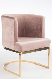 China Modern style french wedding event furniture fabric stainless steel frame chair for sale wholesale