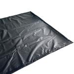 PVC Black Grey Car Washing Mat Heat Resistant Non Slip 10KG Heavy Duty Foldable