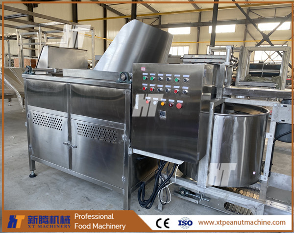 Batch Type Peanut Frying Machine Gas Electric Cashew Nut Frying Machine