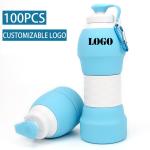 20.4 Floz Filter Collapsible Silicone Water Bottles