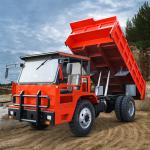 15 Ton Underground Dump Truck Mine 118KW / 160HP YUCHAI Engine