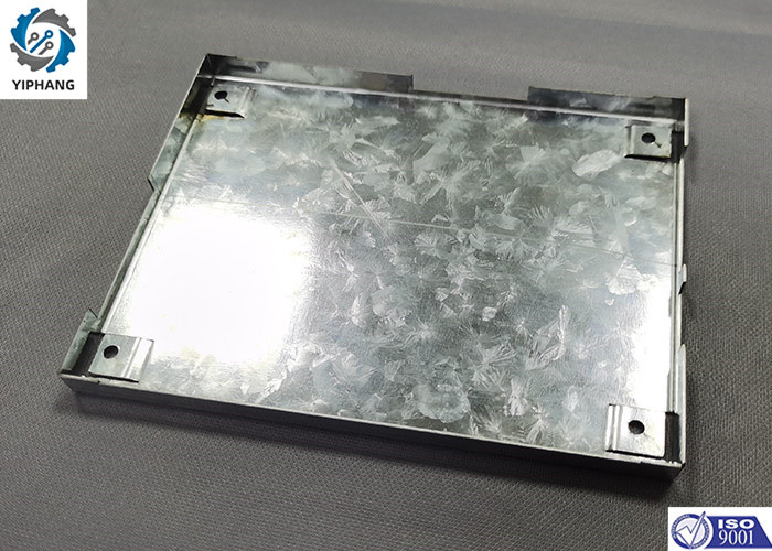 Stamped Bending Precision Sheet Metal Fabrication CNC Laser Cutting Galvanized Plate