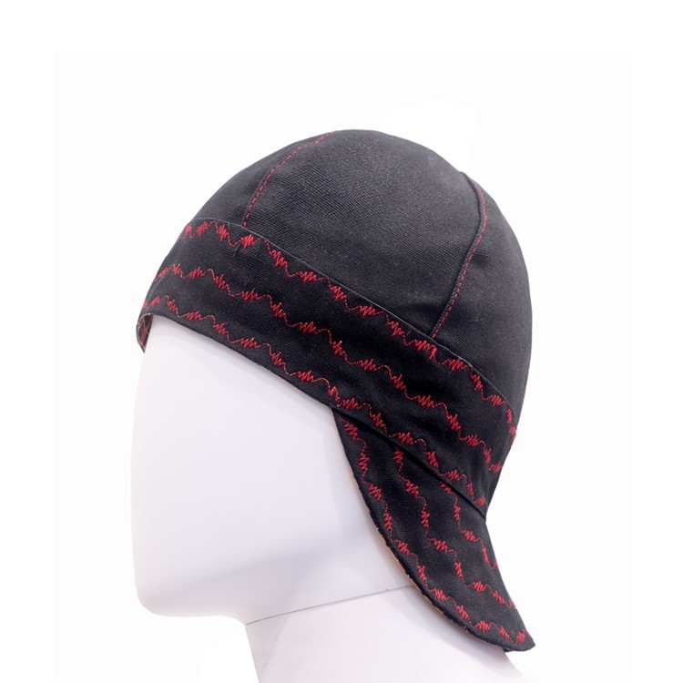 Reversible Arc Proof 10 Oz Fire Retardant Welding Caps Durable Canvas