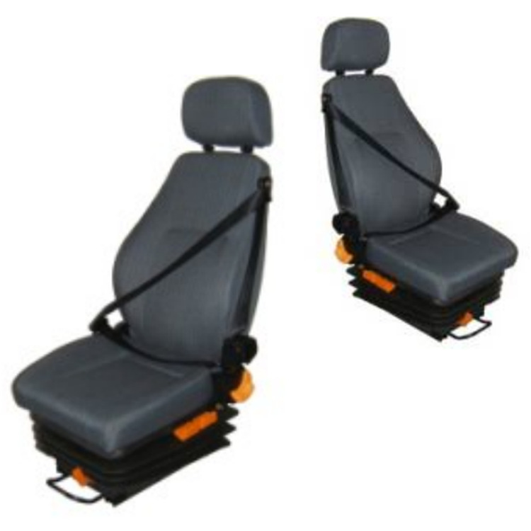 Three-Point Insurance with Airbag Shock-Absorbing Seat and Adjustable Driver Seat