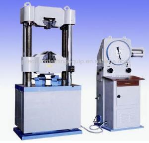 China Analog Display Hydraulic Universal Testing Machine price WE-300C wholesale