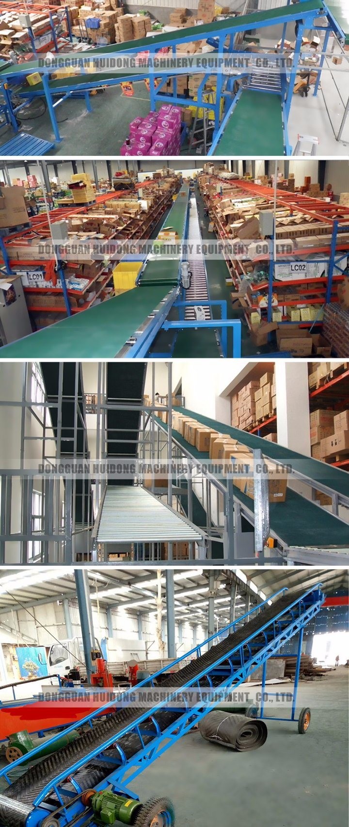 Small Assembly Line Roller Conveyors , Belt Driven Conveyor For Climbing