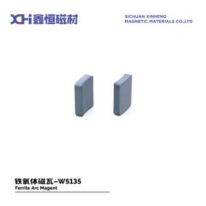 China Hard Ferrite Tiles Fired At 13 Hours High Temperature For Universal Motor W5135 wholesale