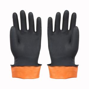 China Excellent Flexibility Industrial Rubber Gloves Length 300mm 50-120g wholesale