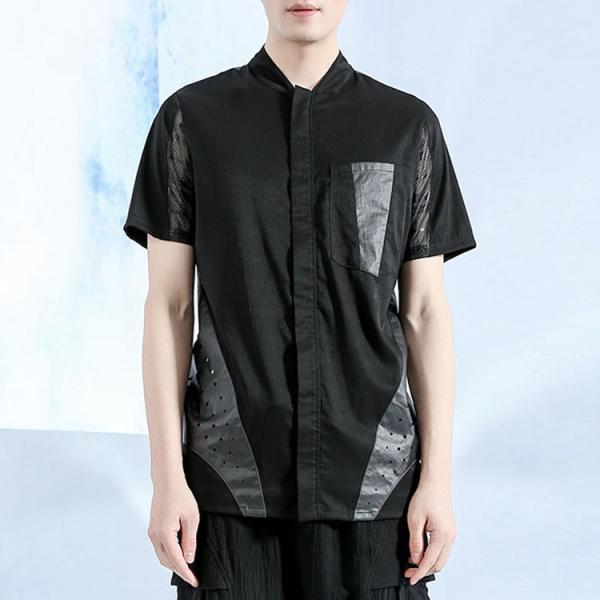 Summer Short Sleeve Mens Fashion Casual Shirts / Business Work Shirts With