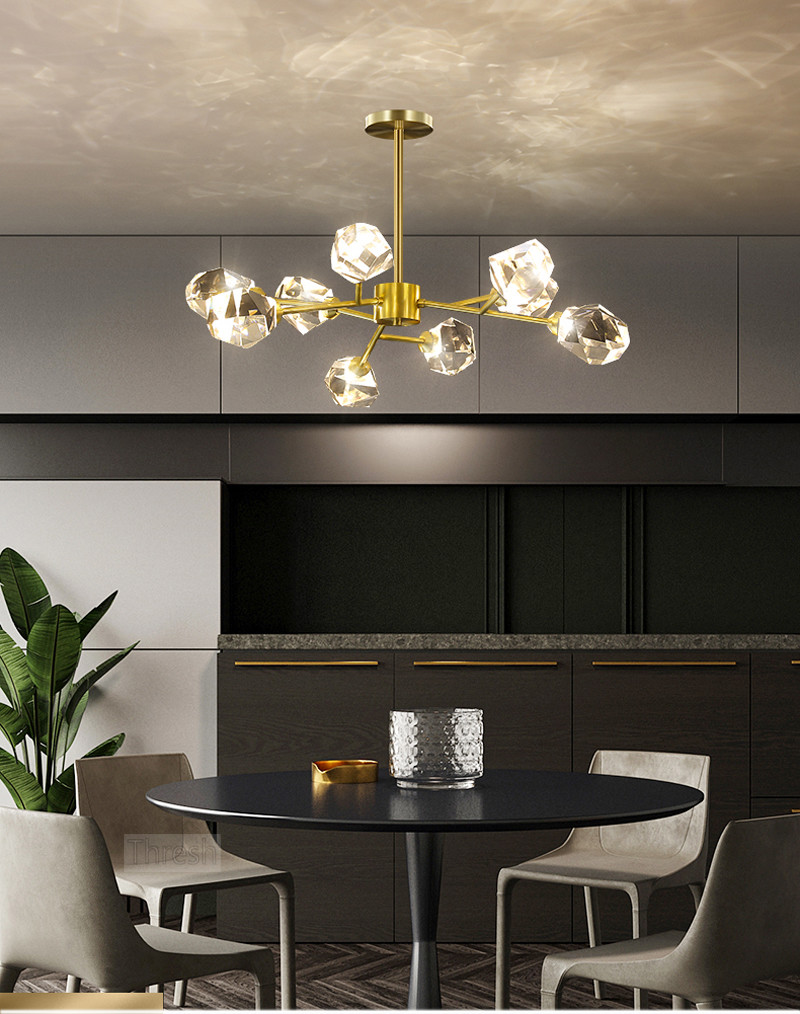 Crystal Bedroom Chandelier Lights For Living Room Chandelier Luxury Lighting Modern European Chandeliers(WH-MI-435)