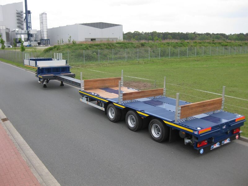 3000 ton Max Payload AOTONG TRAILER Semi Trailer for Large Tank Container Transport