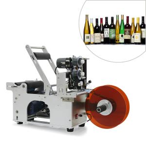 China Sus304 Semi Automatic Bottle Sticker Labelling Machine 300kg wholesale